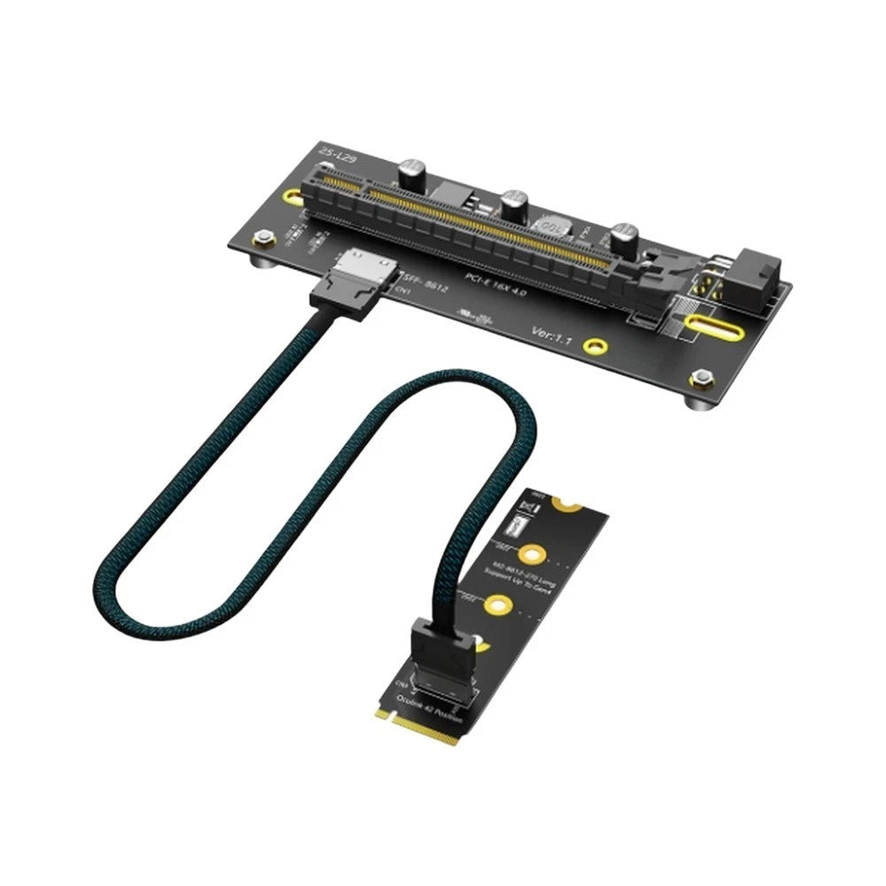 Oculink SFF-8612 Adapter for M.2 NVMe Key M Slot with 50cm Cable