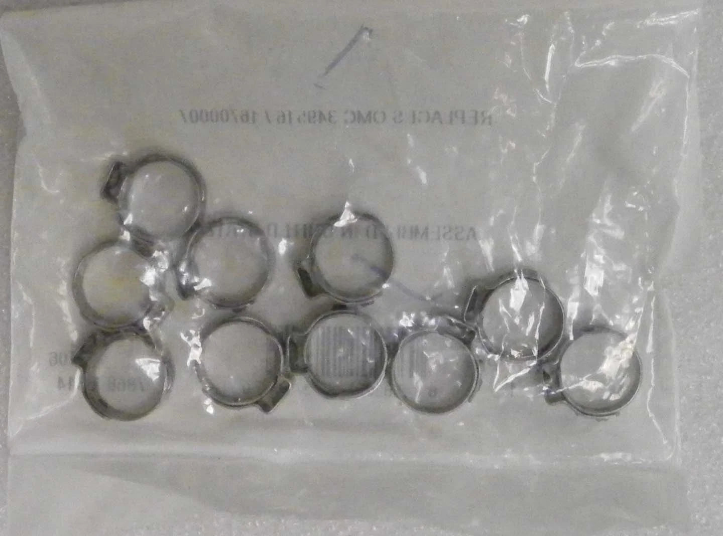 10 Pack Oetiker Clamp 009.6mm-011.3mm for Automotive (13-162-28)