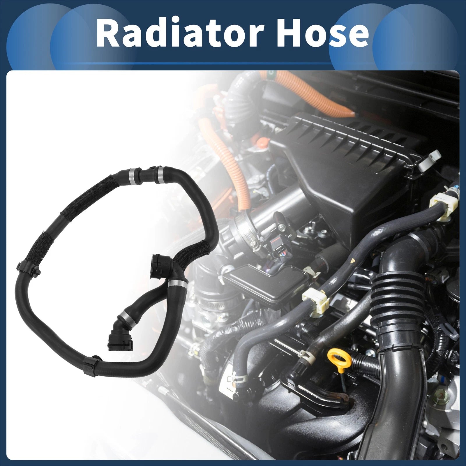 Radiator Hose Replacement for BMW X3 2018–2019 BMW X4 2019 2.0L