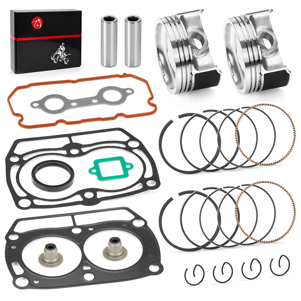 Top End Rebuild Kit Piston w/ Rings for Polaris RZR 4 S 800 Ranger 800 (2011–2017)