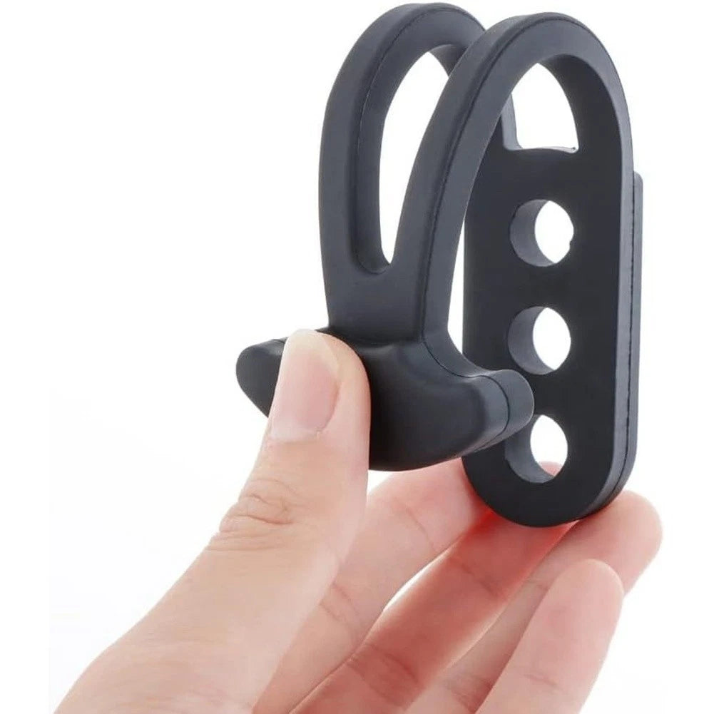 Marine Rubber T Hook Pull Buckle for Secure Strap Fastening (15.2 x 4.6 x 1 cm)