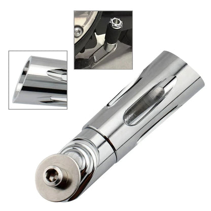 Kickstand Extension Kit for Harley Dyna Street Bob FXDB (2006–2017) Chrome