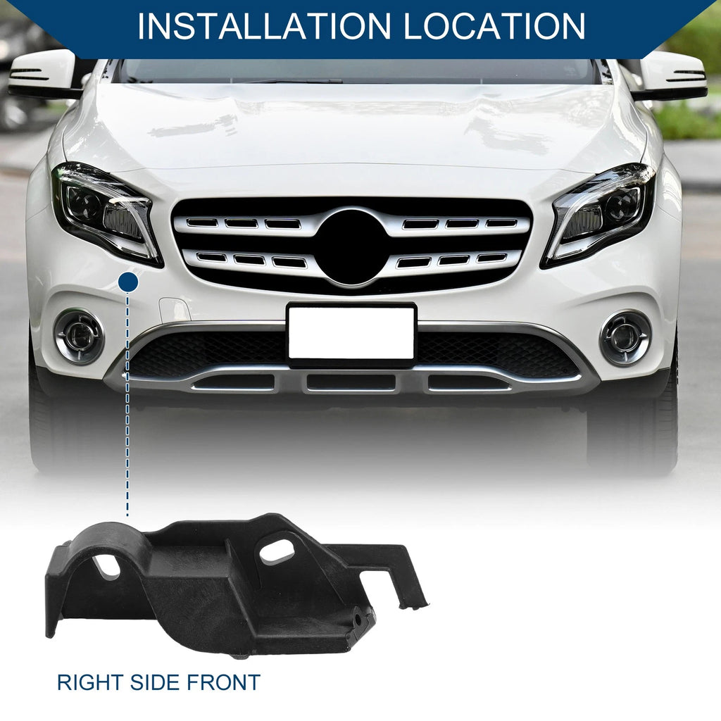 Right Front Bumper Support Bracket Replacement for Audi A4 Quattro (2013–2016)