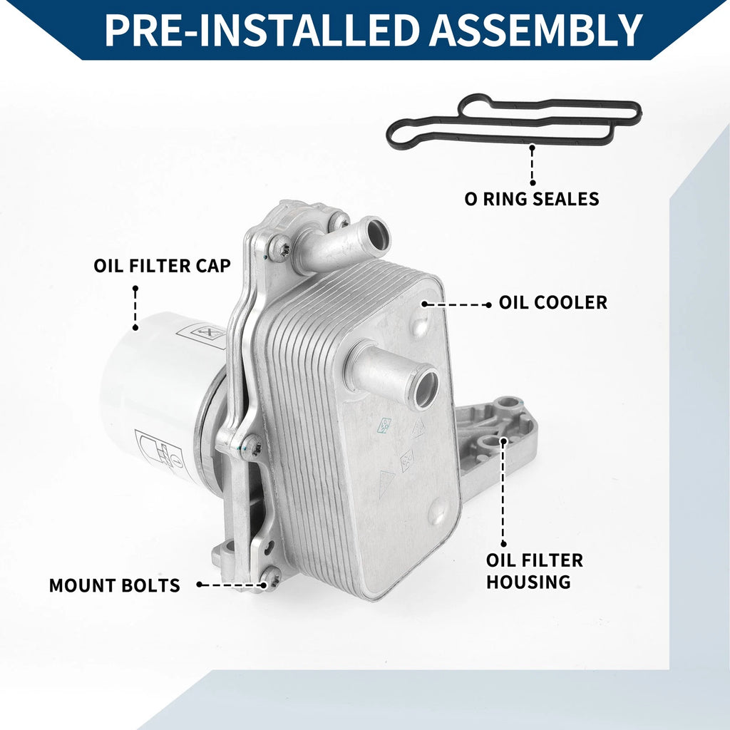 Oil Filter Housing for Ford Transit (2006–2014) No.BK3Q6B624CB