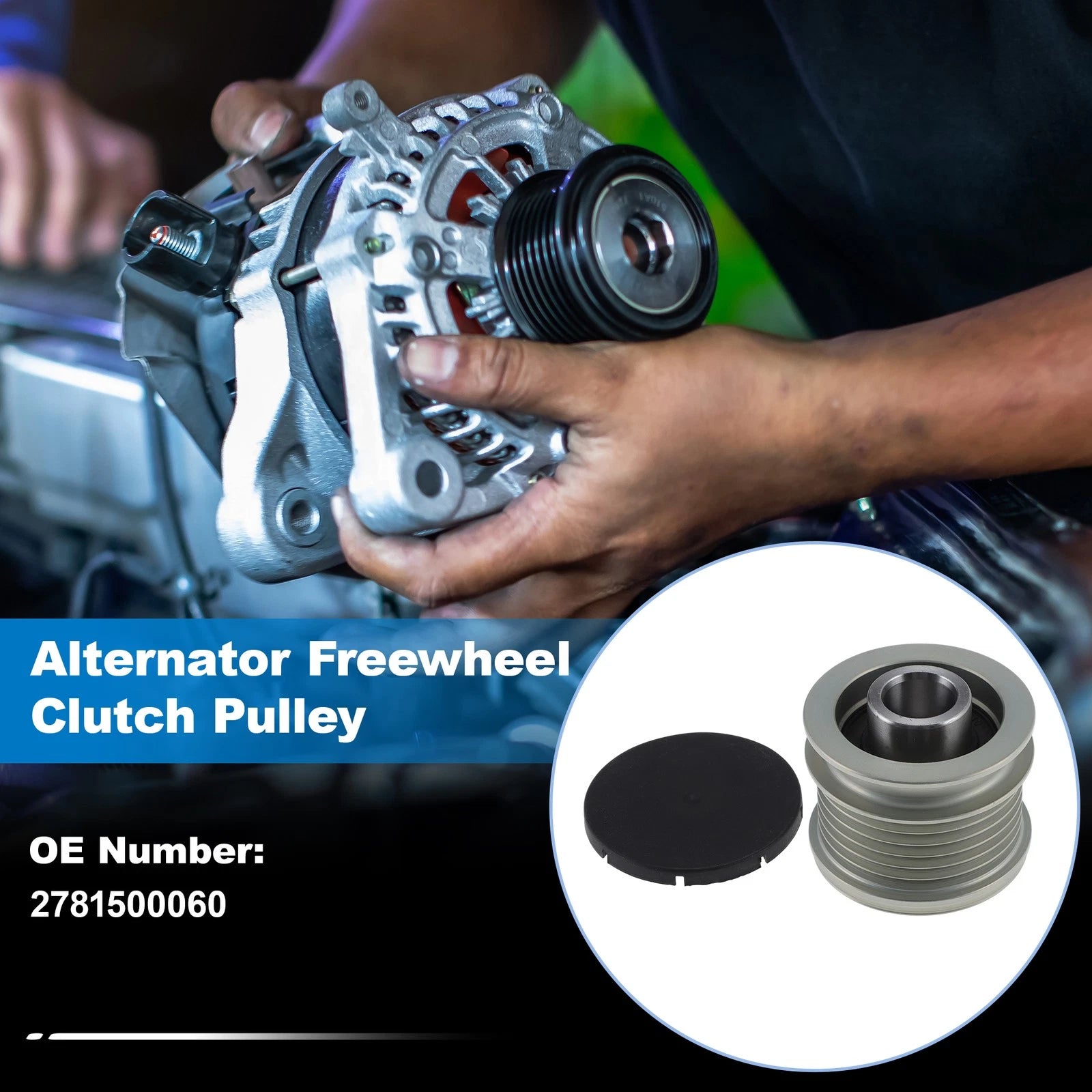 Alternator Freewheel Pulley Replacement for Mercedes-Benz C300 V6 (2008–2015)