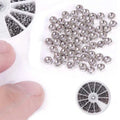 600pcs Screw Nuts Assortment Kit M1 M1.2 M1.4 for Electronics