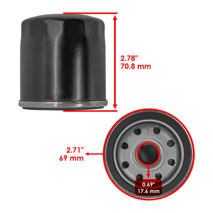 Transmission Oil Filter Replacement for John Deere Z425 Z445 Z465 Z720E (2010–2018)
