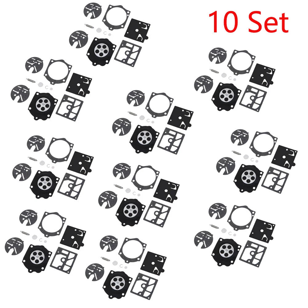 Set of 10 Carburetor Diaphragm Kits for Stihl 015 015AVE (K10-HDC)