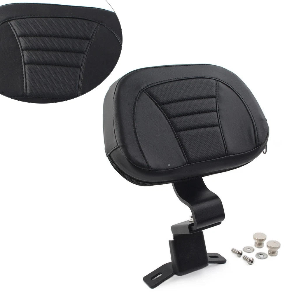 Front Driver Backrest Pad for Harley Touring Road Glide CVO Street Glide (2014–2023)