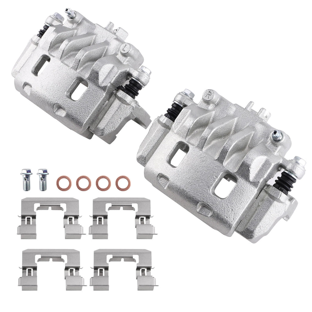 Front Disc Brake Caliper Set for Subaru XV Crosstrek (2013–2015)