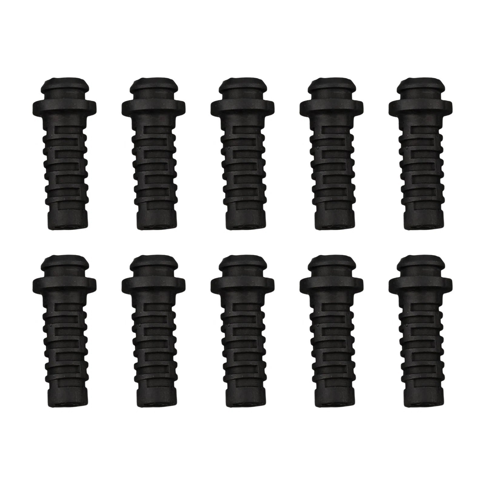 10pcs Rubber Cable Gland Connector Strain Relief Wire Sleeve