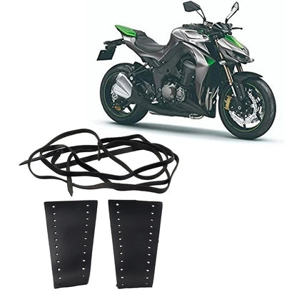 Black Motorcycle Brake Clutch Levers Cover Protector Leather Cover For Harley