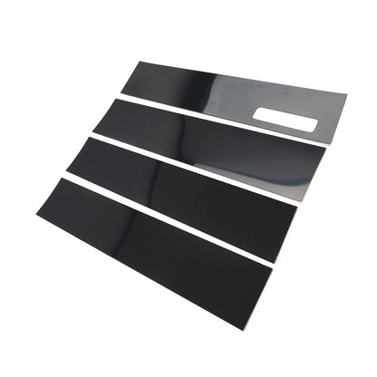 Pillar Post Door Window Cover Trim Kit for Ford F150 (2015–2022) Black