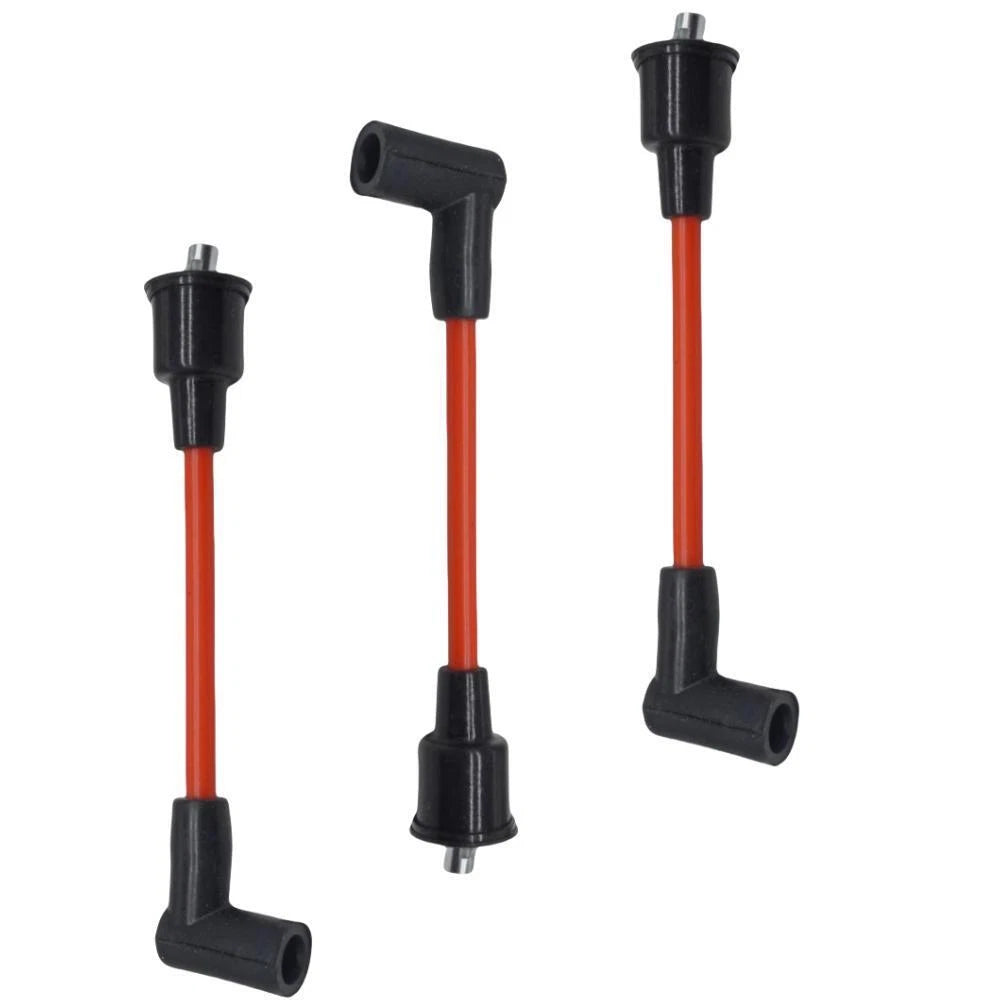 Set of 3 Spark Plug Wires for Mercury 150 175 200 HP (7") 813715A1 90816A25 93475A25