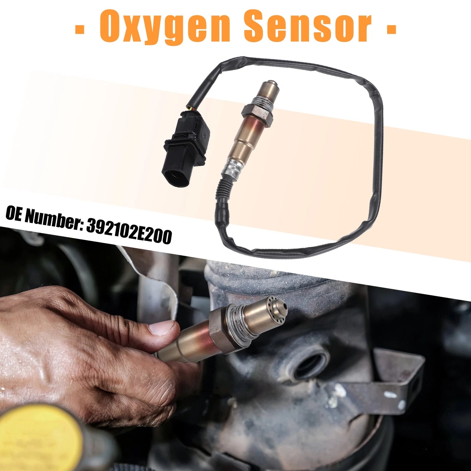 Upstream Oxygen Sensor O2 for Hyundai Elantra and Kia (2000–2019)