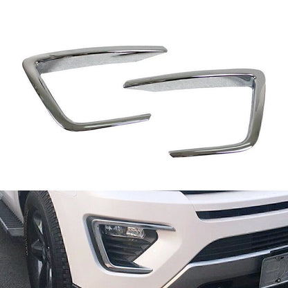 Chrome Front Fog Light Cover Trim for Ford Expedition (2018–2020)