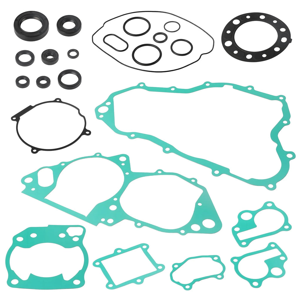 Complete Engine Rebuild Gasket Kit w/ Oil Seals for Honda CR250R (1992–2001)