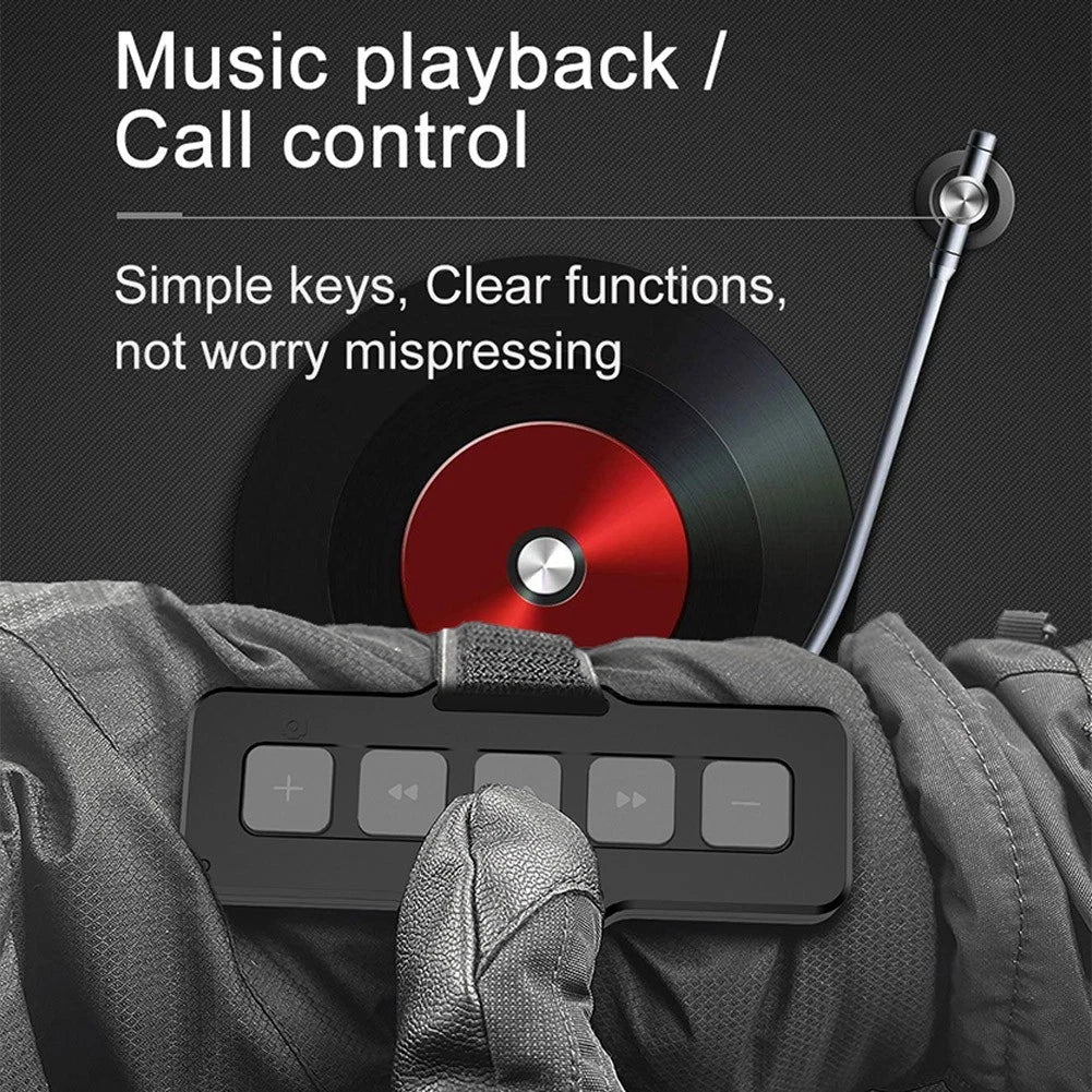 Wireless Waterproof Motorcycle Music Handlebar Remote for