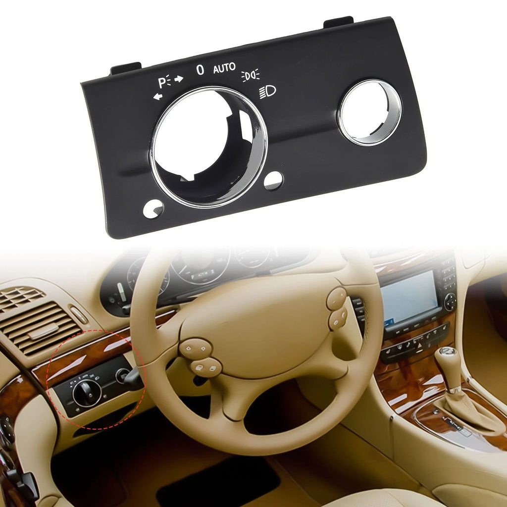 Headlight Switch Panel Cover for Mercedes-Benz W211 (2003–2009)