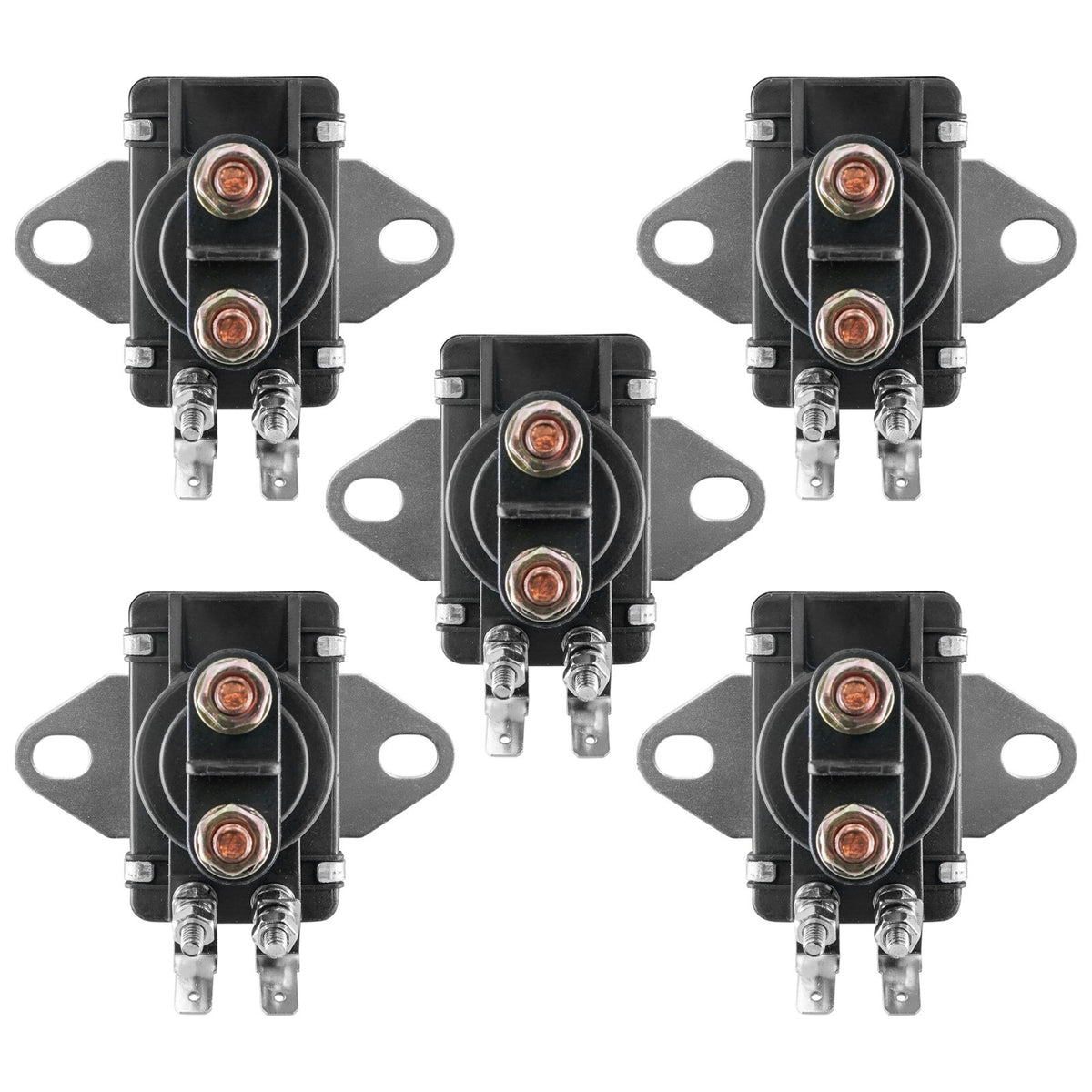 Starter Solenoid Relay Replacement for Mercury Marine 25HP 40HP (5-Pack)