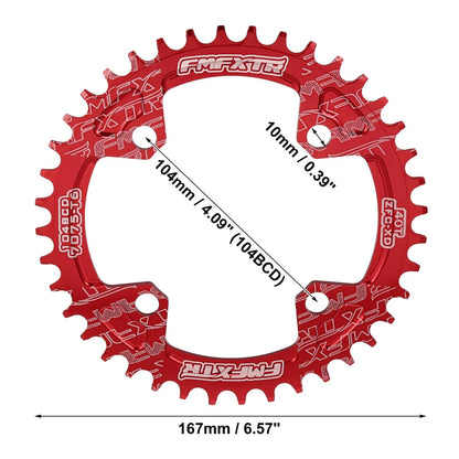 40T 104mm Narrow Wide Chainring Crankset for Bicycle Bike (1950–1950)
