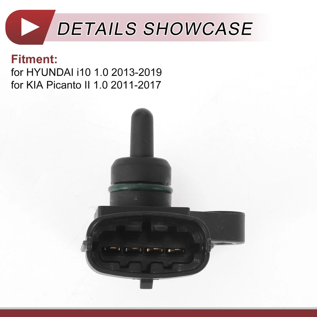 MAP Sensor No.3930004000 for Hyundai i10 1.0 (2013–2019)