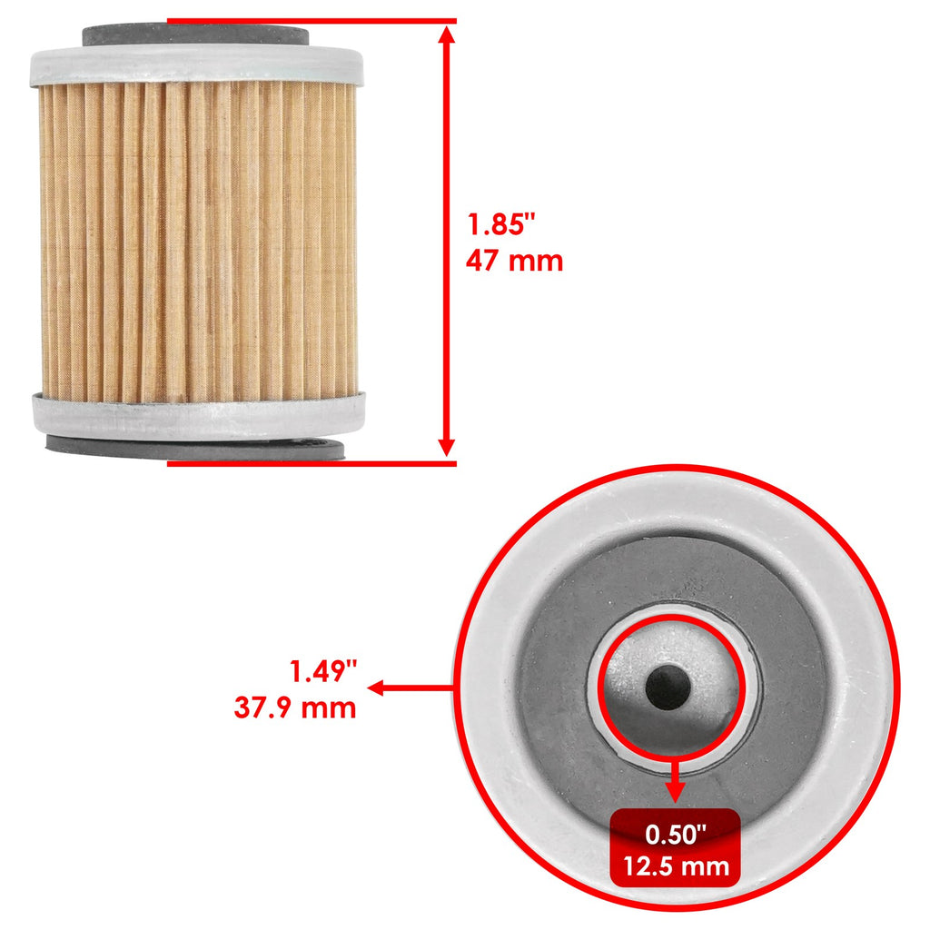 Oil Filter Replacement for Yamaha YZ250F YZ400F YZ426F (1998–2002)