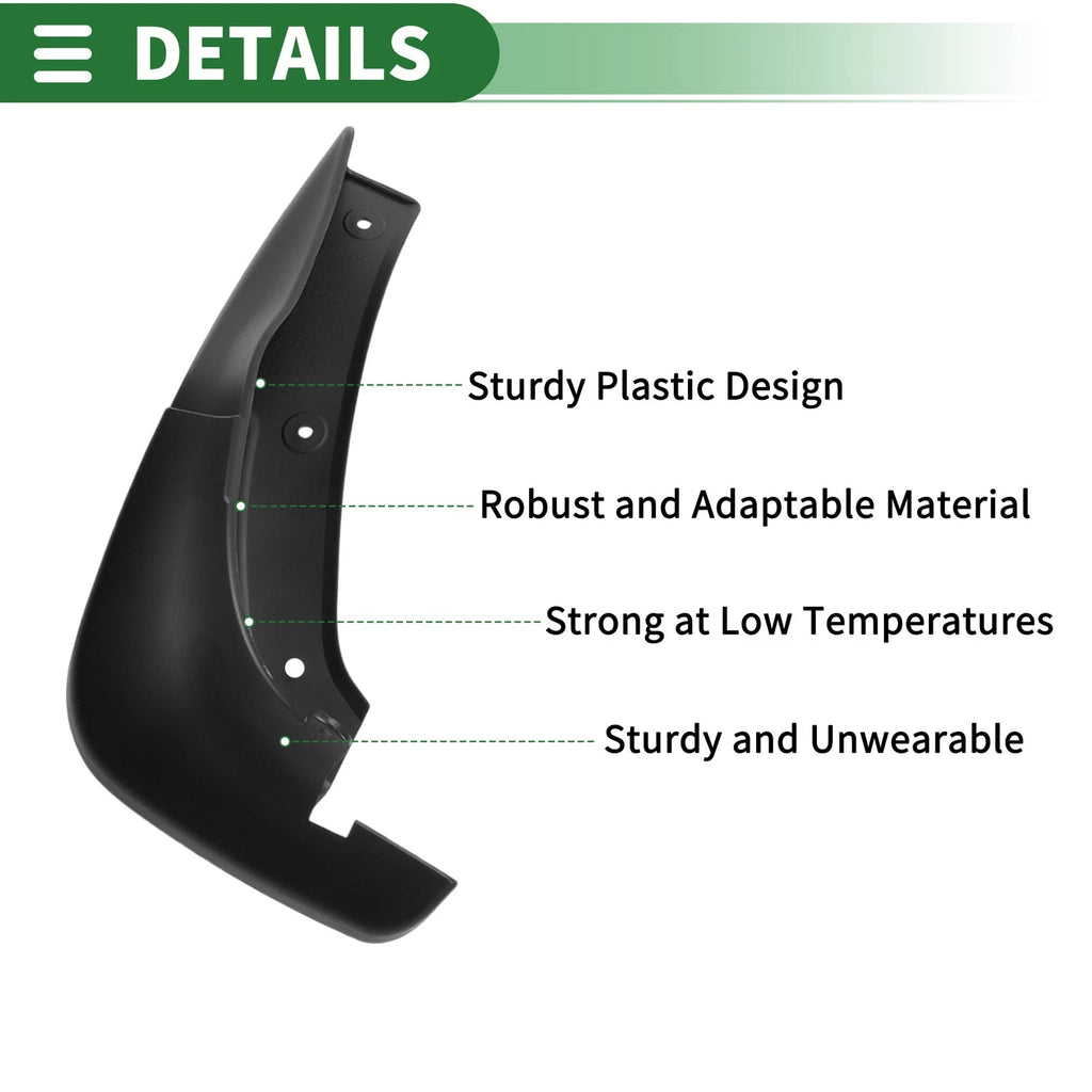 Set of 4 Mud Flaps Splash Guards for Lexus RX300 (1998–2003)