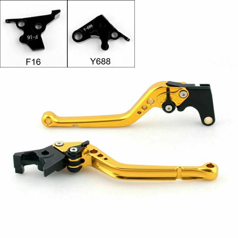 Long Brake Clutch Lever for Yamaha FZ1 FZ6R FZ8 XJ6 FZ6 Fazer (2006–2016)
