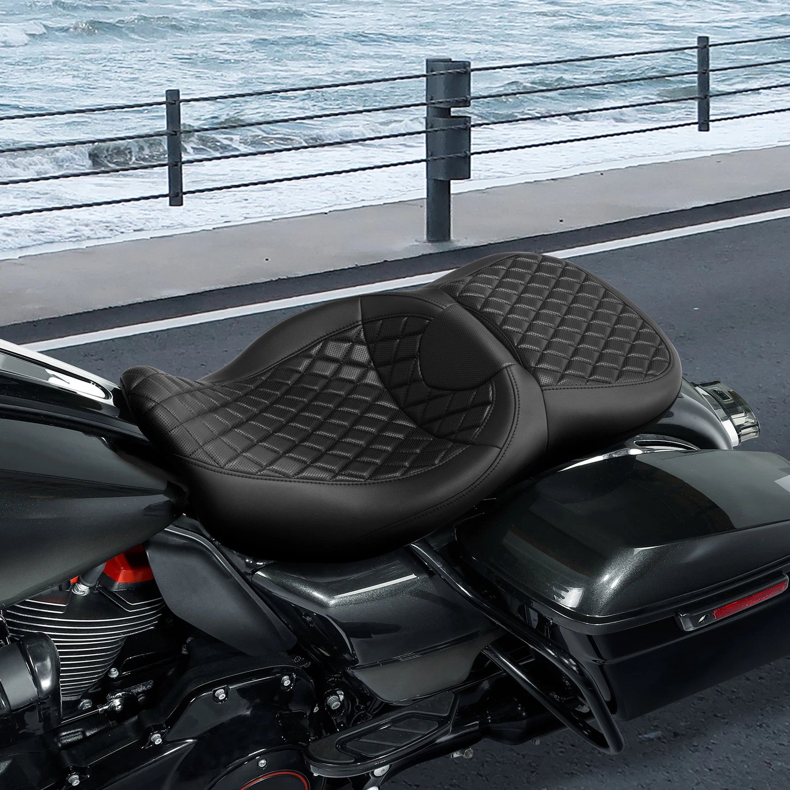 Driver & Passenger Seat for Harley Touring Road Glide (2009–Present)