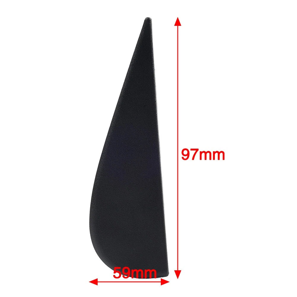 Door Side Mirror Triangle Flag Applique for Jeep Wrangler JK (2007–2018)