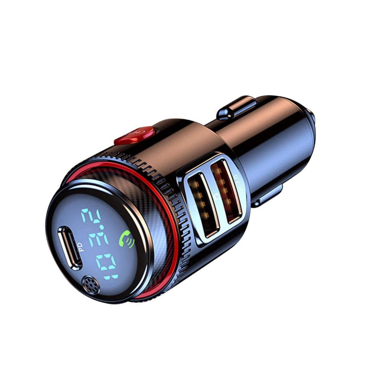 Bluetooth FM Transmitter for Car Battery Health Detection (Universal)