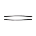 Carbon Fiber Front Headlight Eyebrows Eyelids Trim For Audi A4 A5 2009-2016