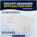 Boat Caddy Organizer Suction Cups Mount for (2010–2023)