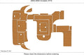 EVA Foam Teak Deck Flooring Mat for Cruiser 3772 (2003–2004)