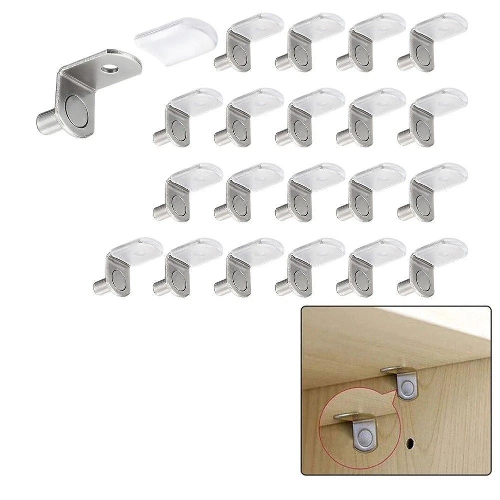 Pack of 20 Shelf Support Pegs for Furniture