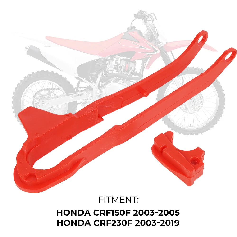 Chain Slider Guide Swingarm Protector for Honda CRF 230F (2003–2019) Red