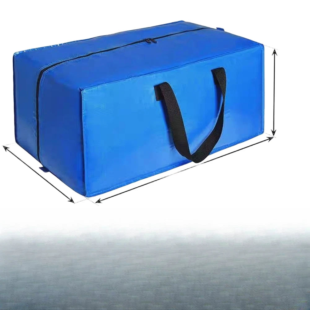 Thickened PP Woven Moving Bag for Clothes Bedding Storage (41x41x48cm)