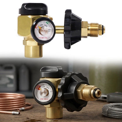 500 PSI Nitrogen Regulator for Leak Testing and Purging