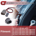 License Plate Light Socket Wiring Replacement for Ford F-150 (2001–2014)