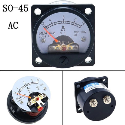 Analog DC Voltmeter SO-45 for Electrical Testing (No Year Range)