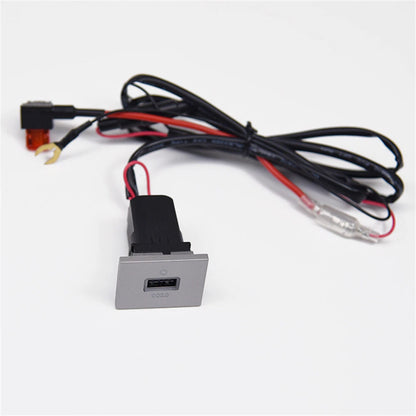 USB-A QC3.0 Fast Charger Socket For Ford Focus MK2 2005-2009, Transit 2006-2013
