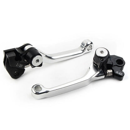 Brake Lever Clutch Lever Set for Suzuki RMZ450 (2005–2022) Silver