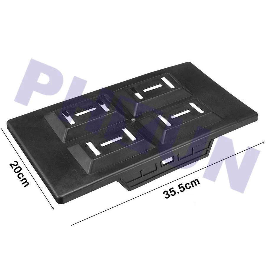 Battery Tray with Adjustable Hold Down Clamp Kit for Universal Fit