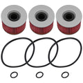 Oil Filter 3 Pack Replacement for Triumph Daytona Super III 900 (1991–1997)