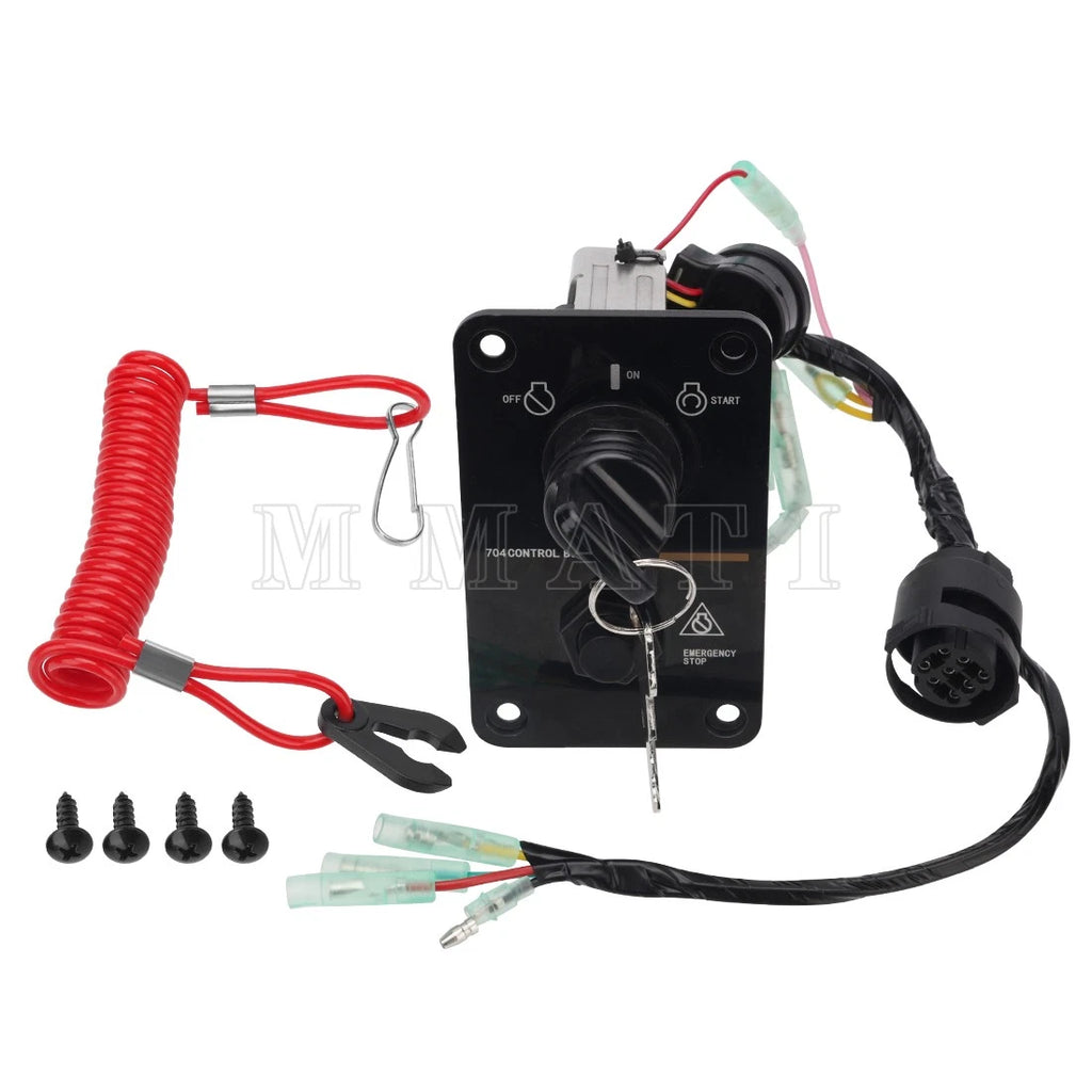 Engine Switch Panel for Yamaha (704-82570-12-00, 704-82570-13-00)