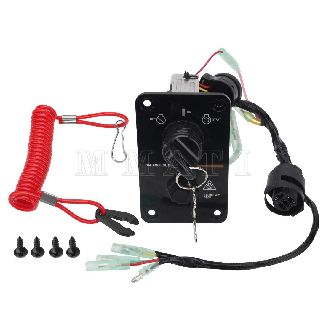 Engine Switch Panel for Yamaha (704-82570-12-00, 704-82570-13-00)
