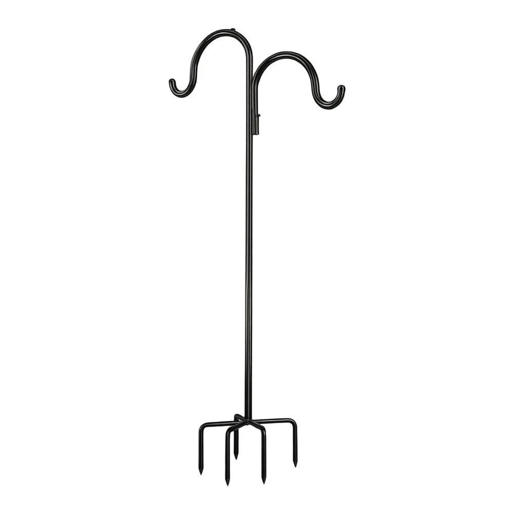 Adjustable Shepherds Hook for Bird Feeders and Plants