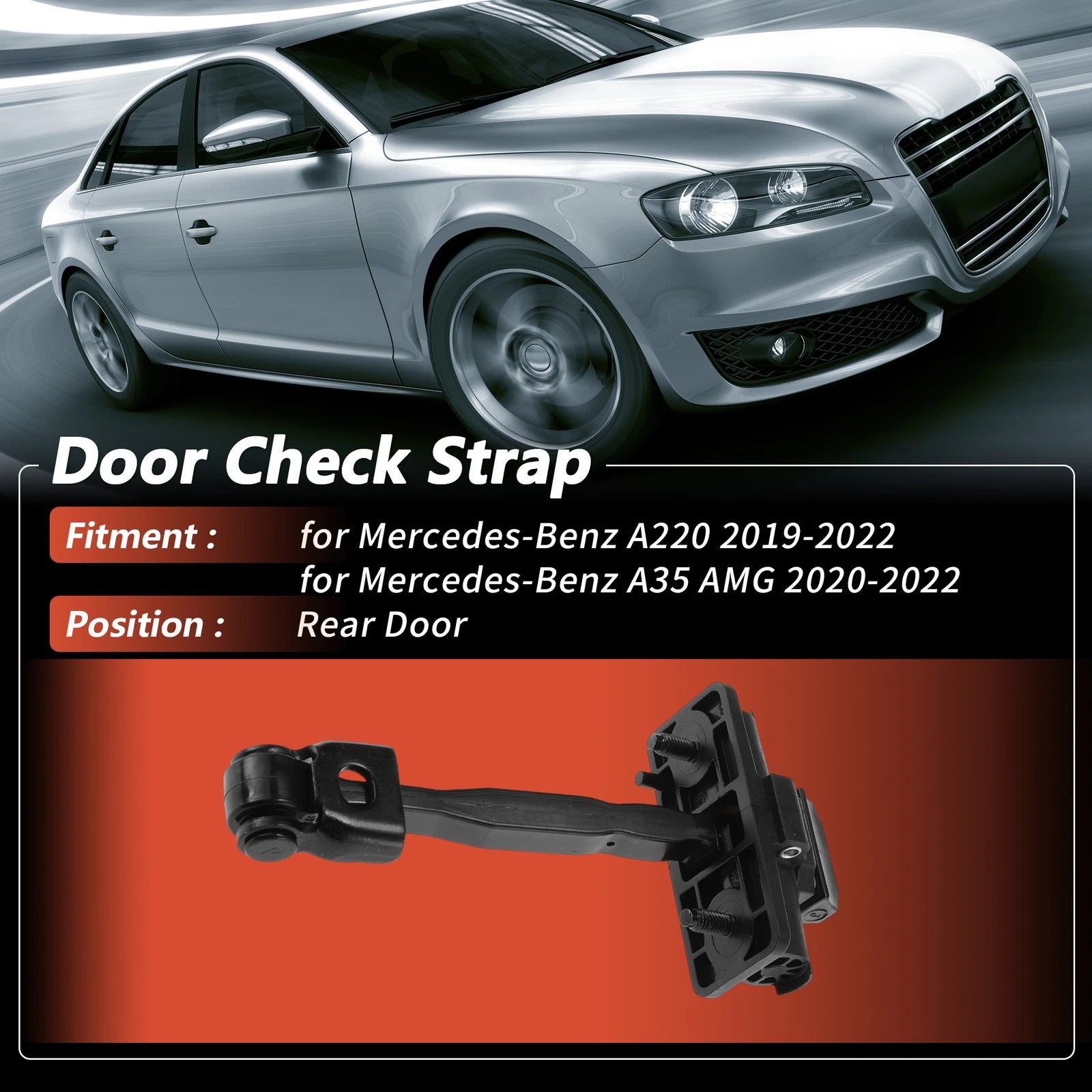 Rear Door Check Strap Replacement for Mercedes-Benz A220 (2019–2022)