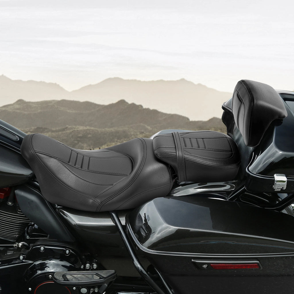 Backrest Pad Set for Harley CVO Road Glide (2014–2023)